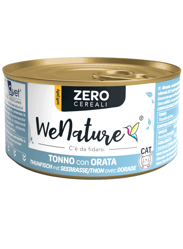 WENATURE CAT TONNO E ORATA 85 GR