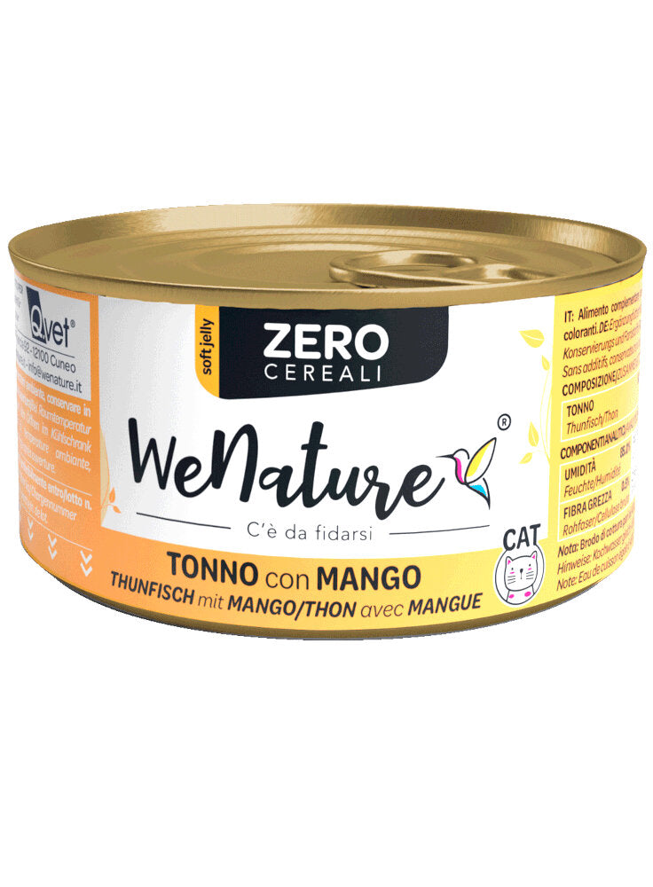 WENATURE CAT TONNO E MANGO 85 GR