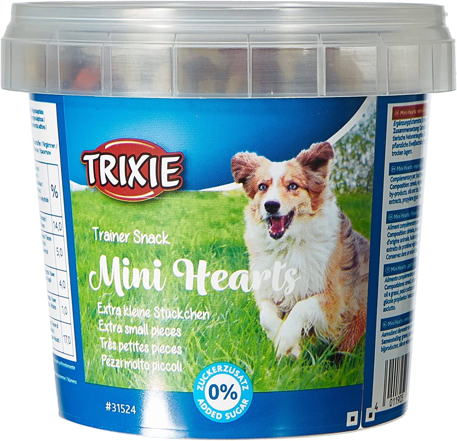 TRIXIE SNACK MINI HEARTS 500 GR