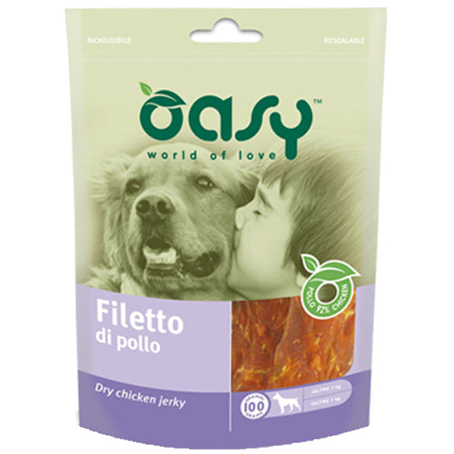 OASY SNACK FILETTO DI POLLO 100 GR