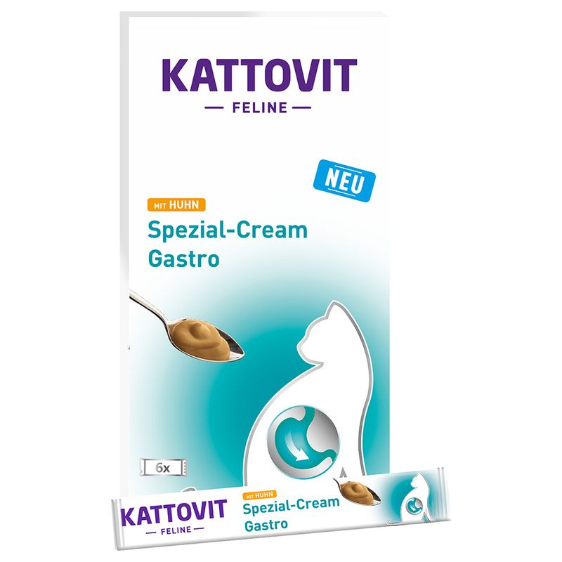 KATTOVIT CREMA GATTO GASTRO INTESTINAL 6X15 GR