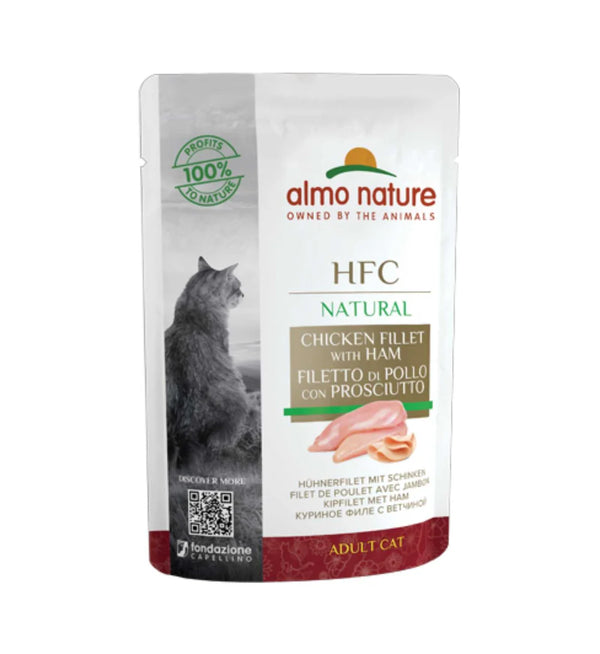 ALMO NATURAL PETTO DI POLLO CON PROSCIUTTO 55 GR
