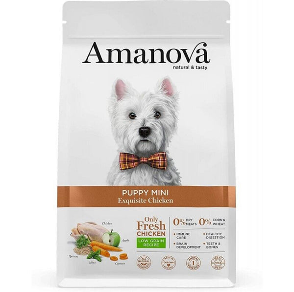 AMANOVA PUPPY MINI EQUISITE POLLO 2 KG