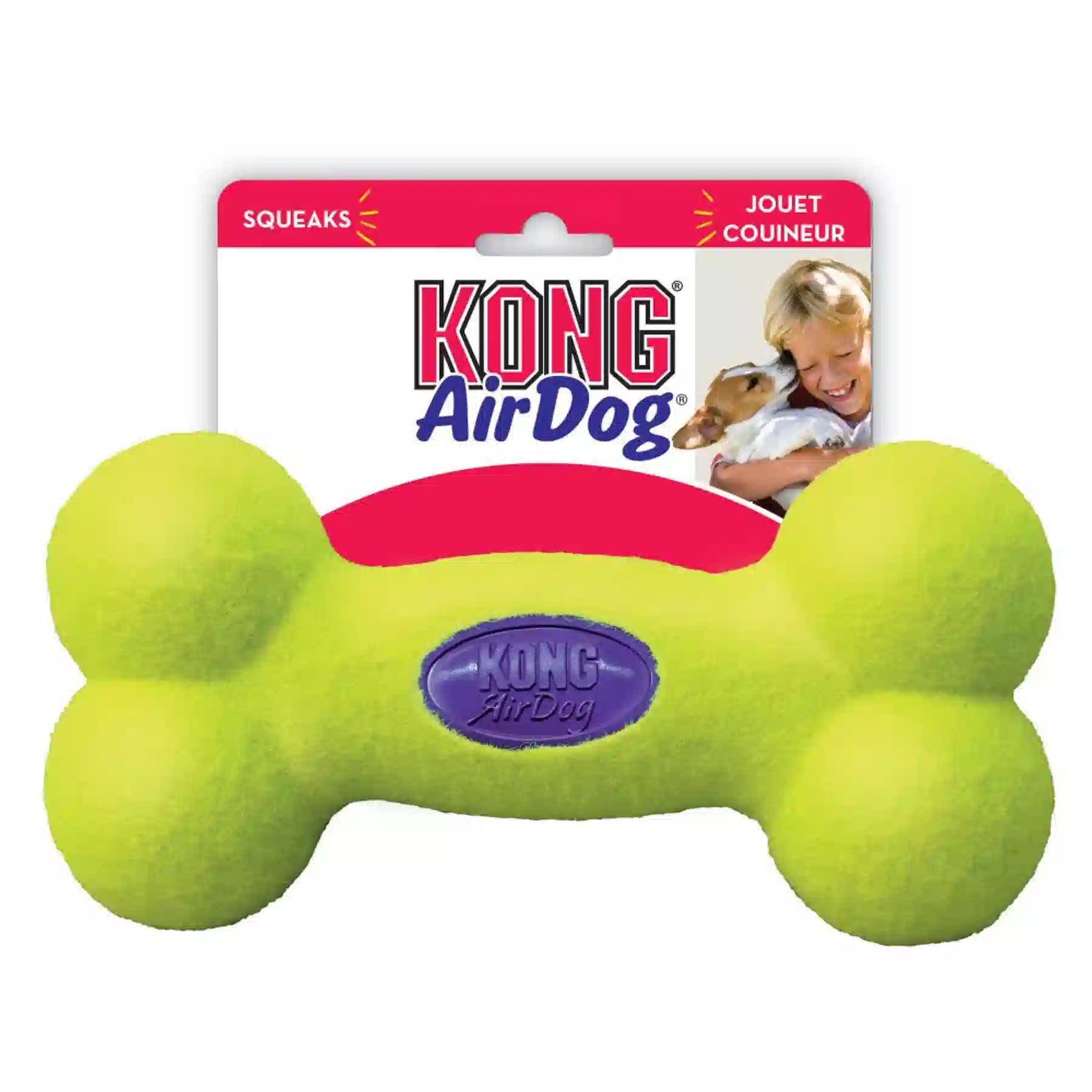 KONG AIR DOG SQUEAKER BONE SMALL