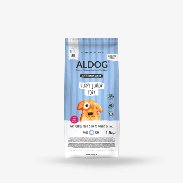 ALDOG PUPPY JUNIOR MINI PORK MAIALE 1,5 KG