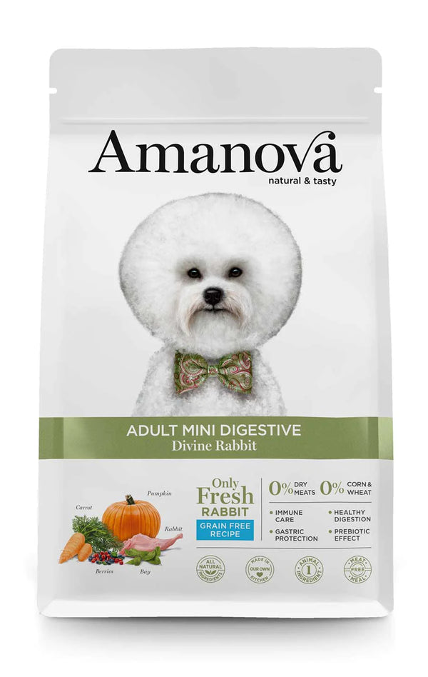AMANOVA ADULT MINI DIGESTIVE CONIGLIO 7 KG