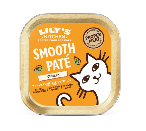 LILY'S KITCHEN SMOOTH PATE' CHICKEN E GAME 85 GR