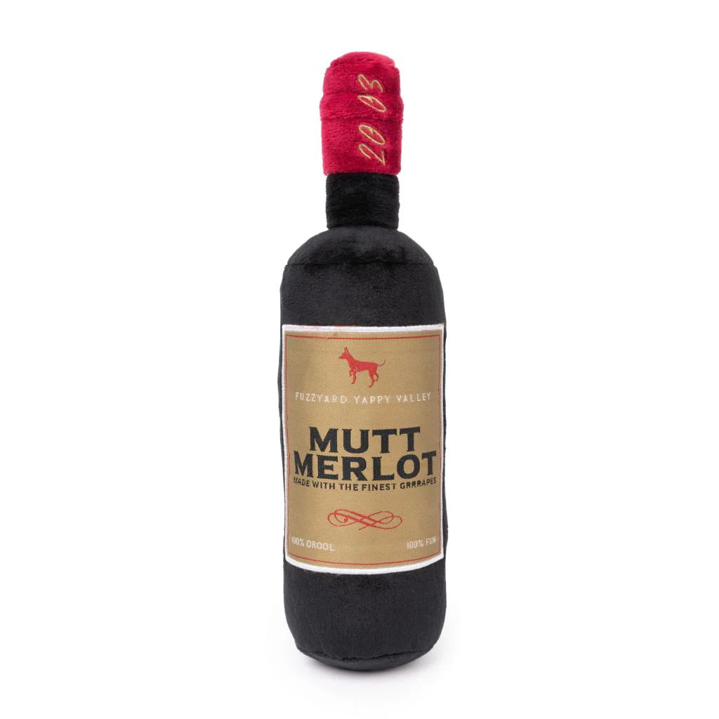 FUZZYARD TOY MUTT MERLOT