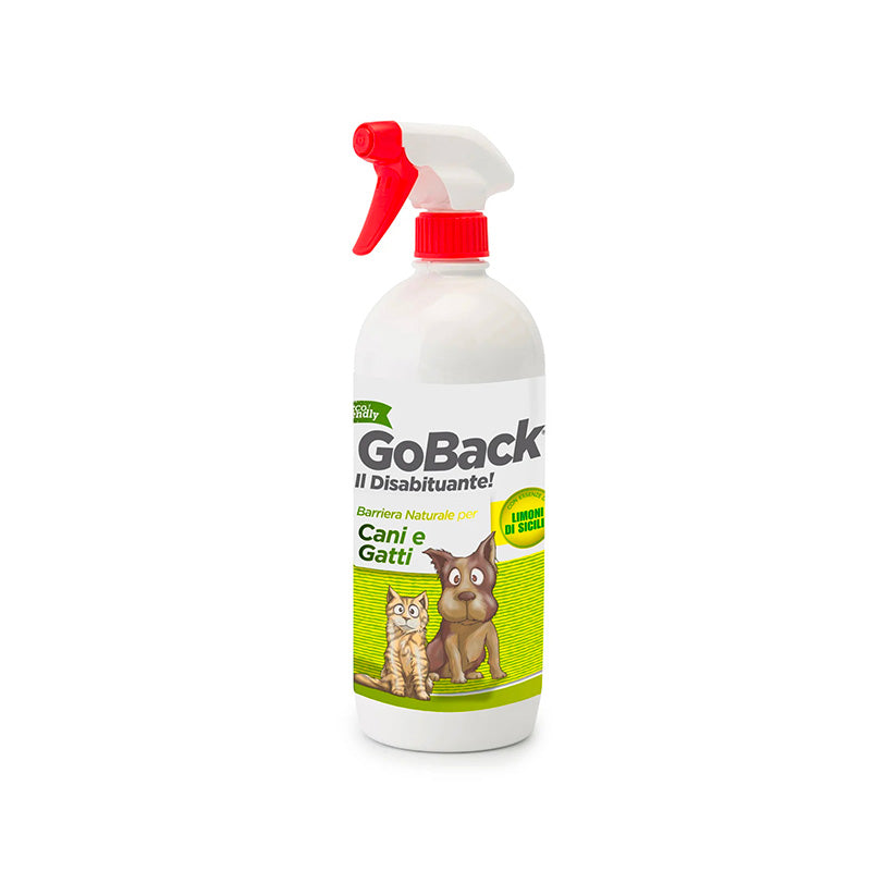 GO BACK DISABITUANTE CANI E GATTI SPRAY LIMONE 750  ML