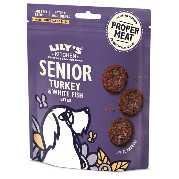 LILY'S KITCHEN PREMIETTI SENIOR TACCHINO E PESCE BIANCO 70 GR