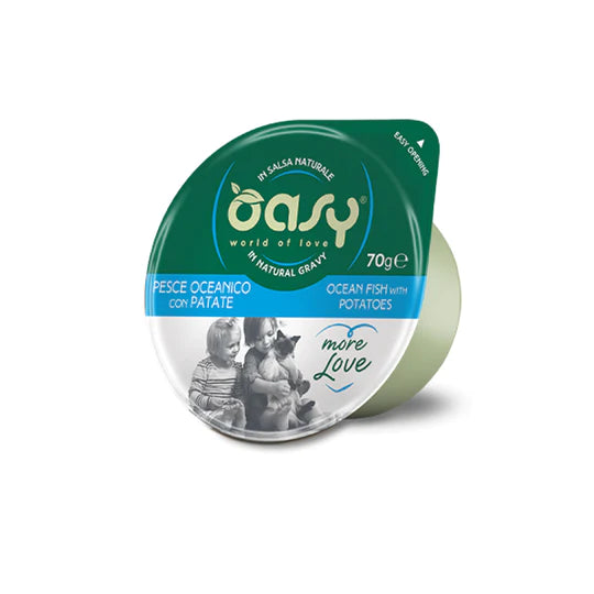 OASY CUP PESCE OCEANICO CON PATATE 70 GR