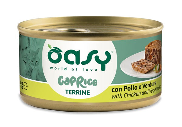 OASY TERRINE POLLO E VERDURE 85 GR