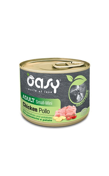 OASY GRAIN FREE UMIDO ADULT MANZO 200 GR