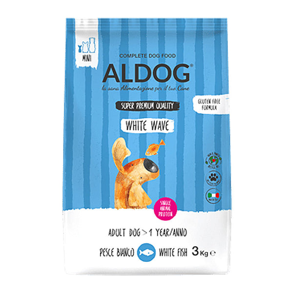ALDOG ADULT MINI WHITEWAVE PESCE BIANCO 1,5 KG