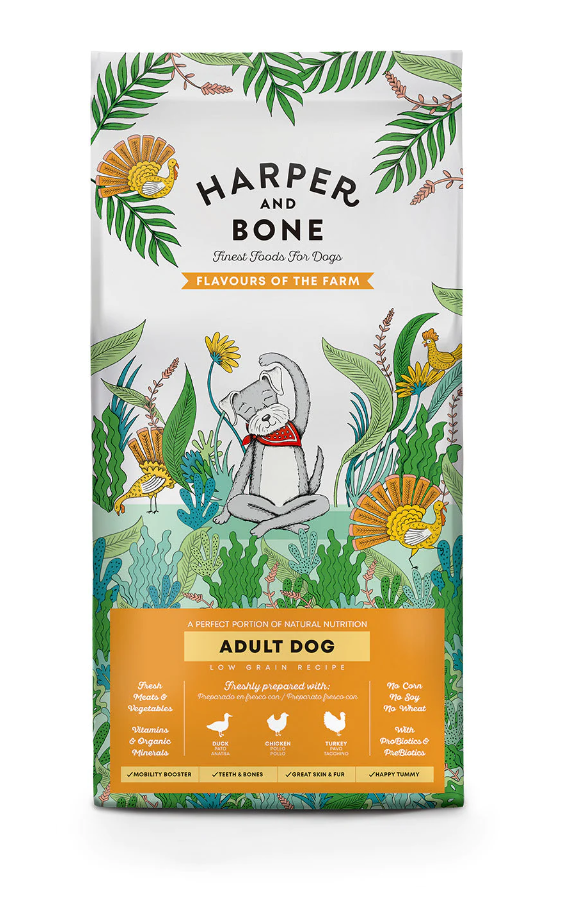 H&B CANE ADULT MINI FLAVOURS OF THE FARM 10 KG