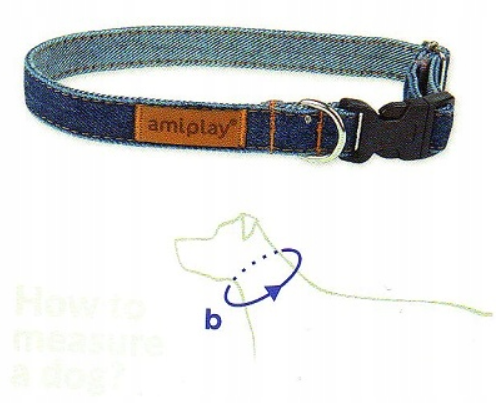 AMIPLAY COLLARE DENIM JEANS XL