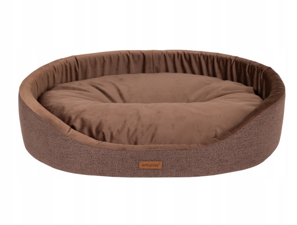 AMIPLAY CUCCIA OVALE SIENA MARRONE L