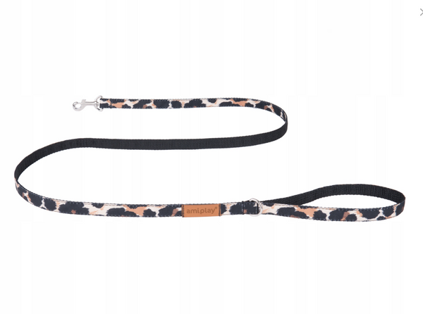 AMIPLAY GUINZAGLIO SAFARI LEOPARDATO