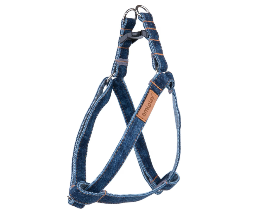 AMIPLAY PETTORINA DENIM JEANS L