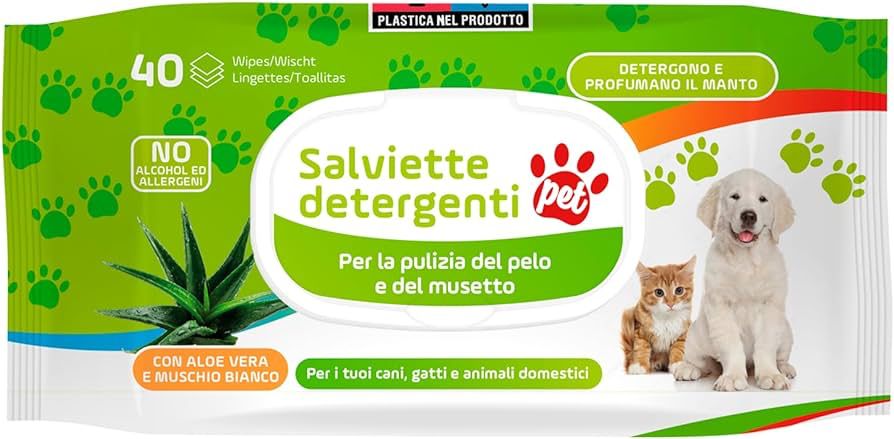 SALVIETTE DETERGENTI 40 PZ