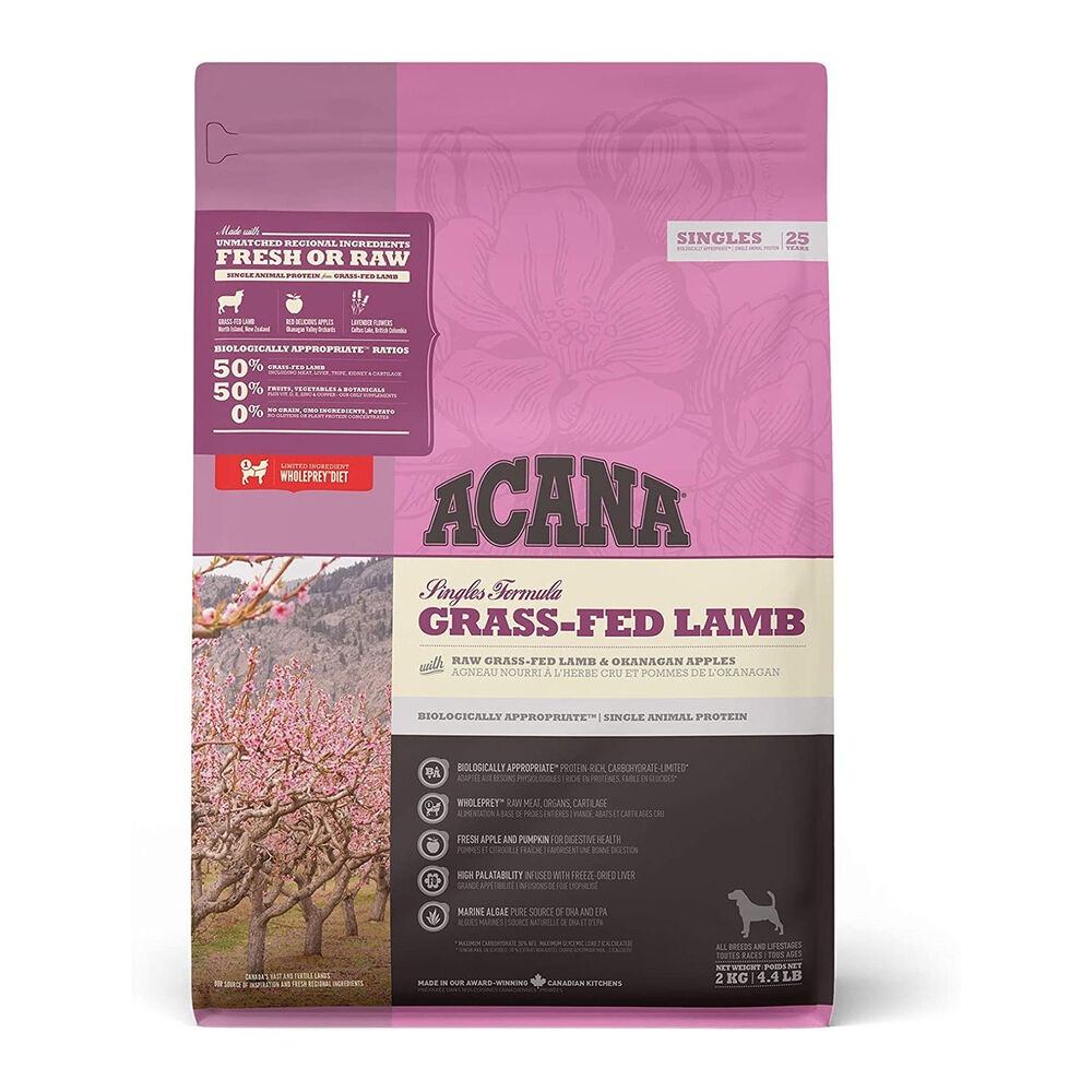 ACANA DOG SINGLES GRASS-FED LAMB 2 KG