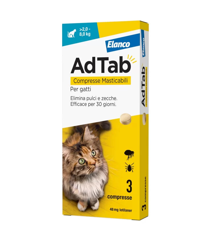 ADTAB GATTO 3 CPR 2-8 KG