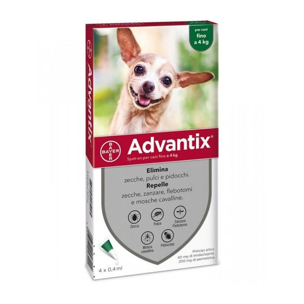 ADVANTIX PER CANI 0-4 KG