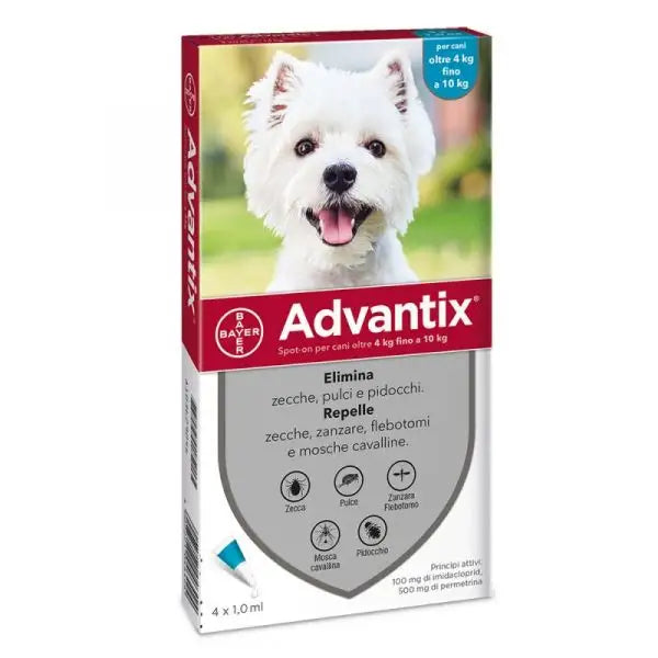 ADVANTIX PER CANI 4-10 KG