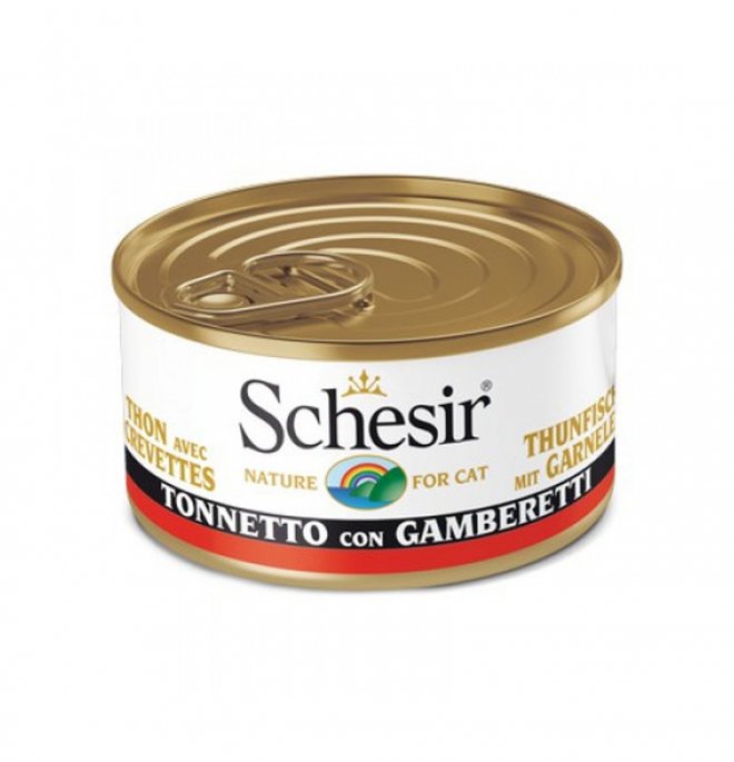 SCHESIR NATURE TONNETTO CON GAMBERETTI 85 GR