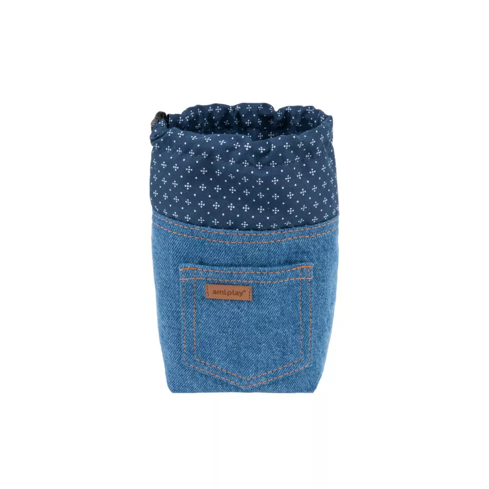 AMIPLAY BORSA PORTA SNACK DENIM JEANS