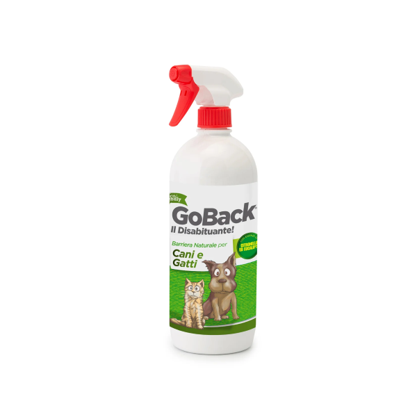 GO BACK DISABITUANTE CANI E GATTI SPRAY EUCALIPTO 750  ML