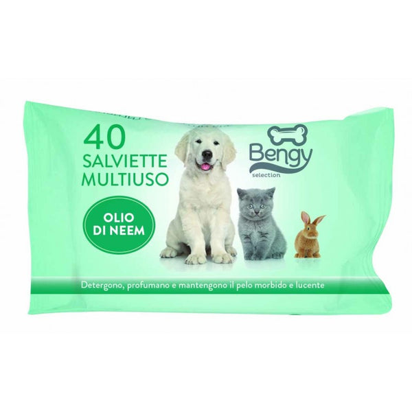 BENGY SALVIETTE MONOUSO OLIO DI NEEM 40PZ