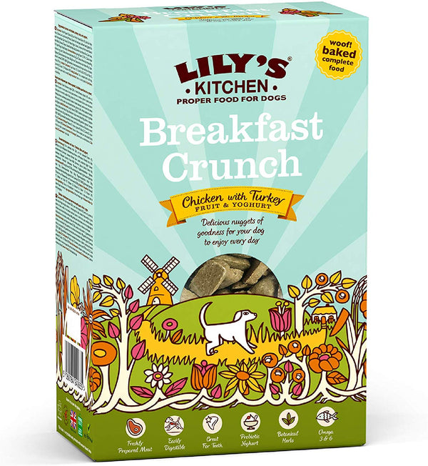 LILY'S KITCHEN BISCOTTI COLAZIONE TACCHINO FRUTTA E YOGURT 800 GR