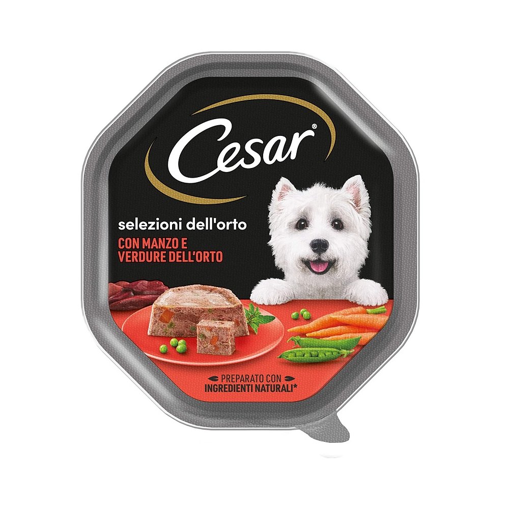 CESAR SELEZIONI DELL'ORTO MANZO E VERDURINE 150GR