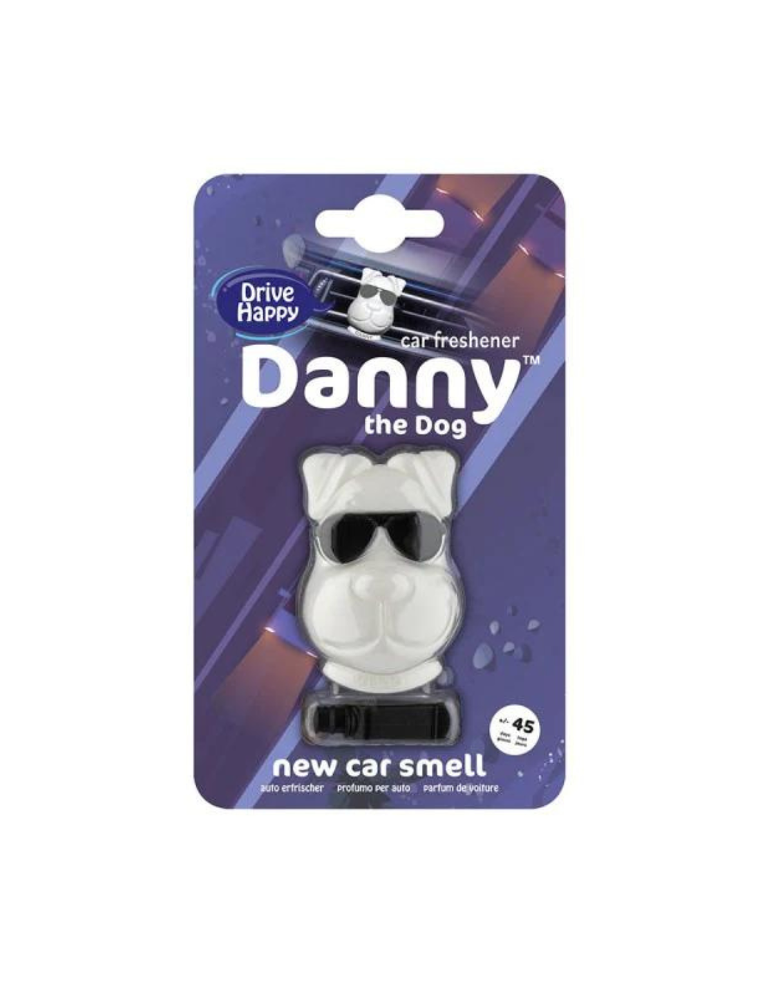 DANNY THE DOG PROFUMATORE AUTO NEW CAR SMELL