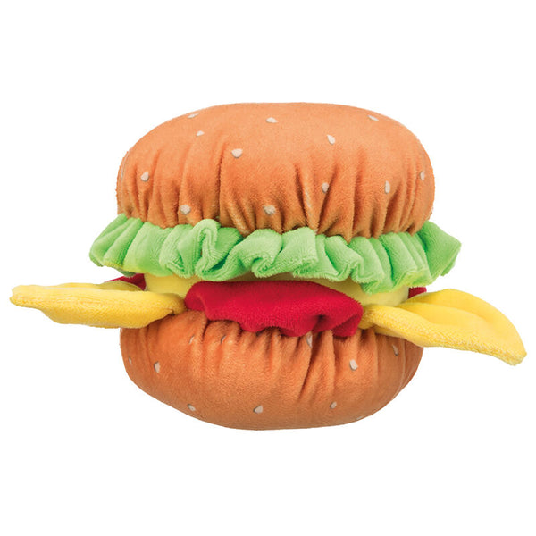 TRIXIE BURGER PELUCHE 13 CM