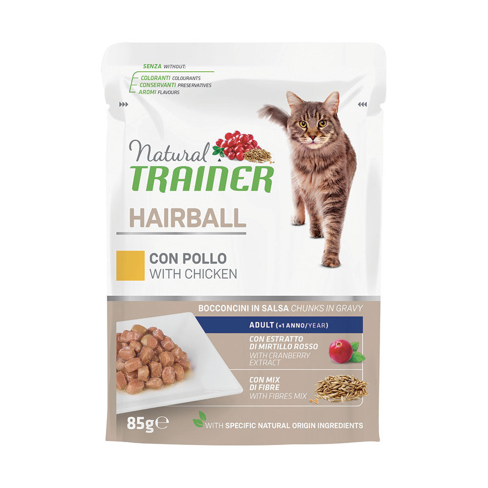 TRAINER BUSTA HAIRBALL POLLO 85 GR