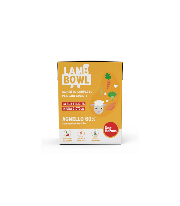 DOG HEORS LAMB BOWL 390 GR