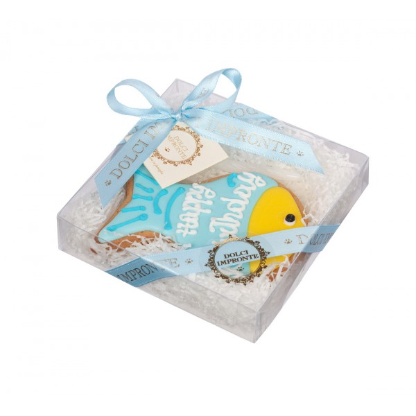 DOLCI IMPRONTE TORTA GATTO PESCE AZZURRO 73 GR