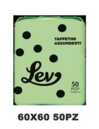 LEV TAPPETINI IGIENICI 60X60 50PZ