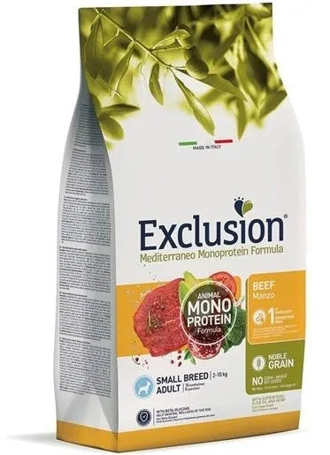 EXCLUSION MEDITERRANEO MINI ADULT MANZO 500 GR