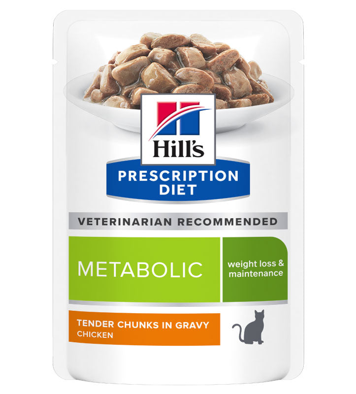 HILL'S PRESCRIPTION DIET METABOLIC GATTO BUSTINA 85 GR