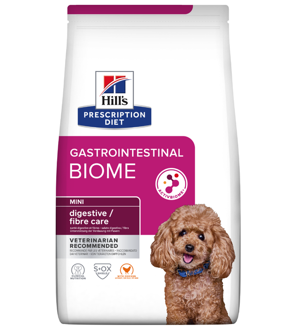 HILL'S PRESCRIPTION DIET GASTRO INTESTINAL BIOME CANE MINI 3 KG