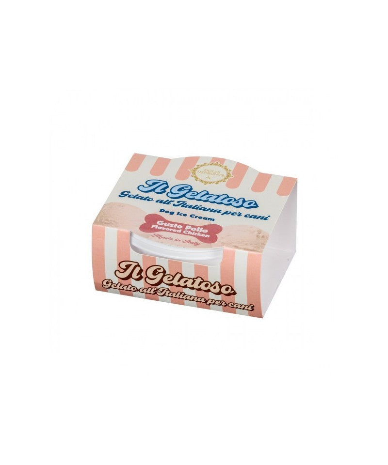 DOLCI IMPRONTE GELATO DELATTOSATO PER CANI AROMA POLLO 40GR