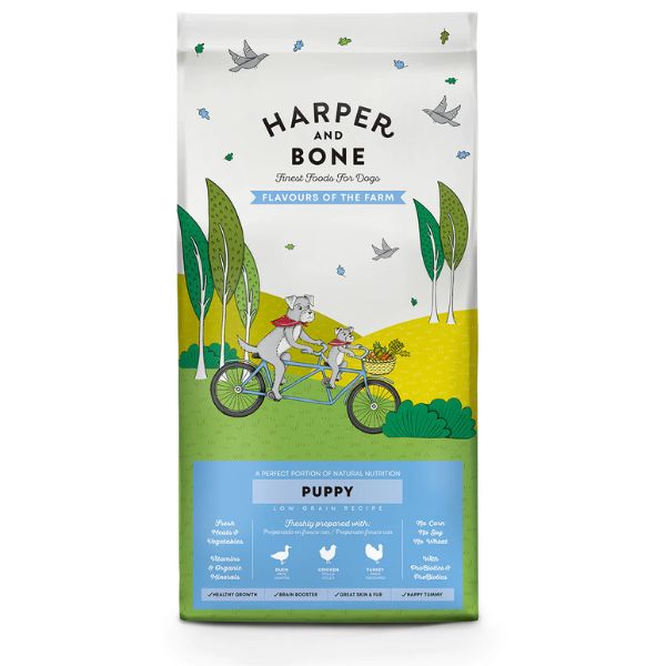 H&B CANE PUPPY FLAVOURS OF THE FARM 2 KG