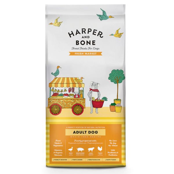 H&B CANE ADULT MEDIUM FRESH MARKET 2 KG