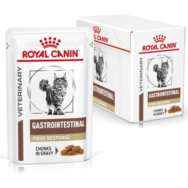 ROYAL CANIN VETERINARY GASTRO INTESTINAL FIBRE RESPONSE GATTO 85 GR