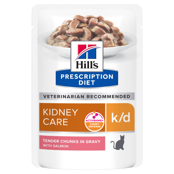 HILL'S PRESCRIPTION DIET K/D GATTO SALMONE 85 GR