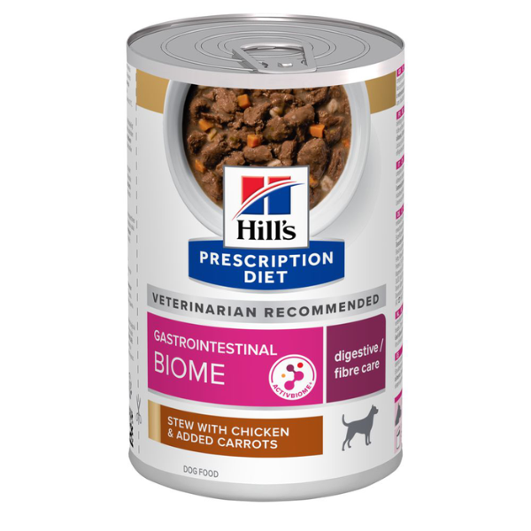 HILL'S PRESCRIPTION DIET GASTRO INTESTINAL BIOME SPEZZATINO CANE 354 GR