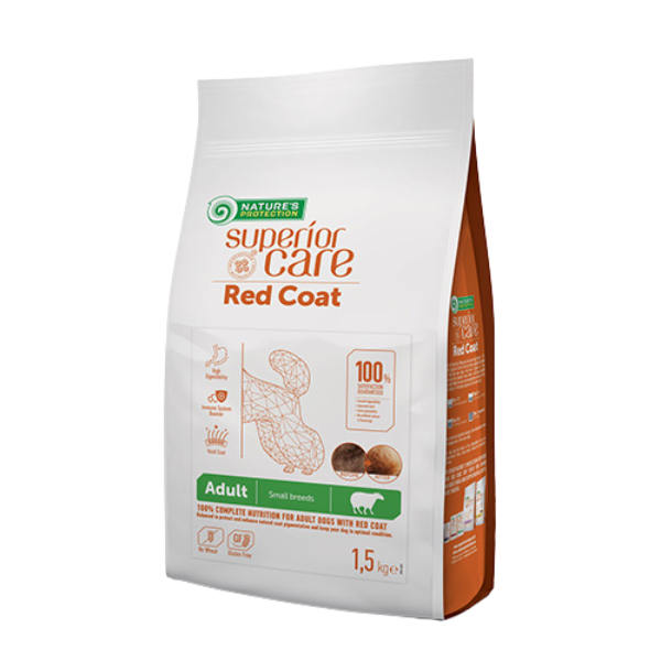 NATURE'S PROTECTION RED COAT ADULT SMALL AGNELLO 1,5 KG